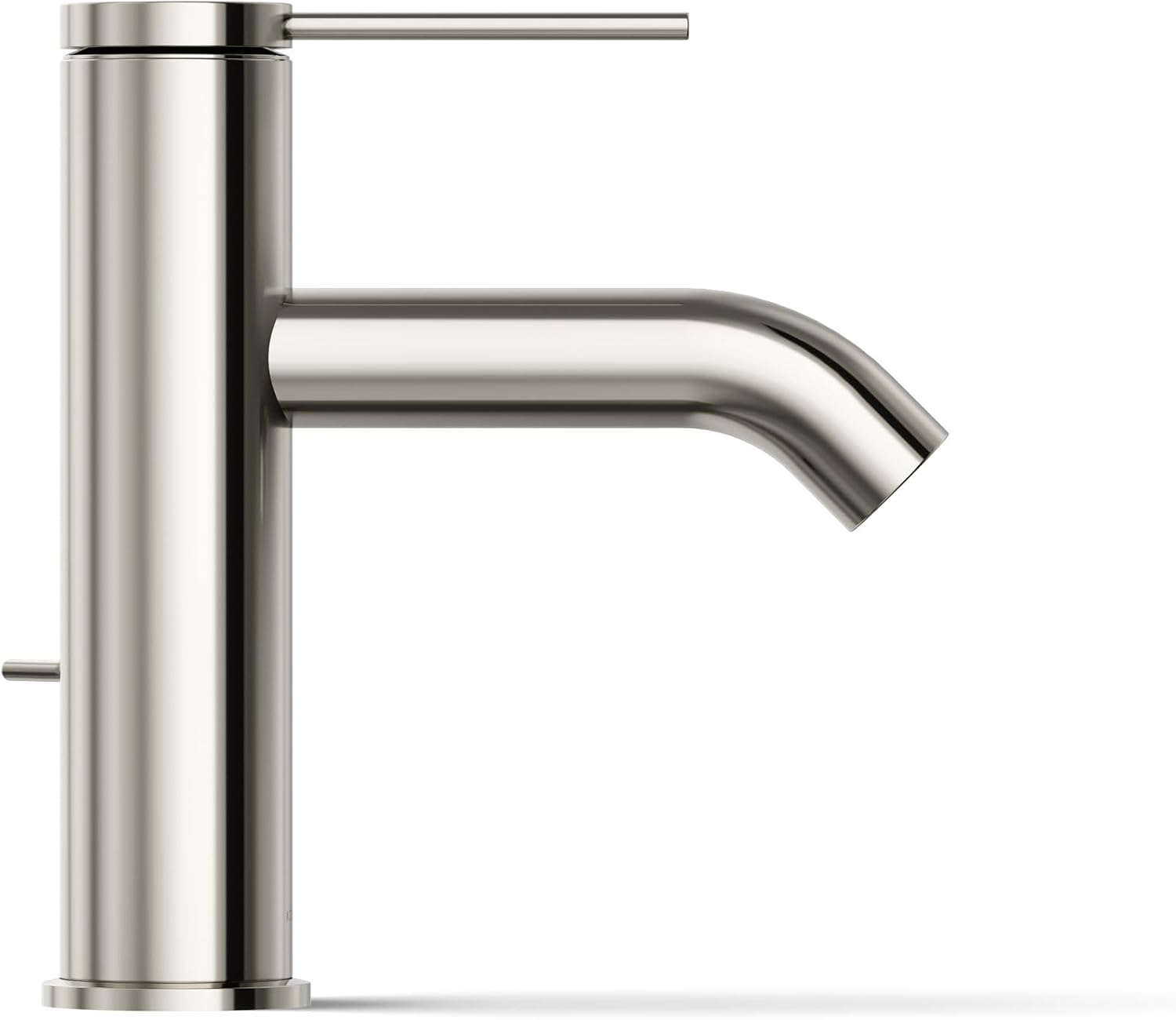 Kohler 77958-4A-SN Components® Single-Handle Bathroom Sink Faucet, 1.2 gpm, Vibrant Polished Nickel