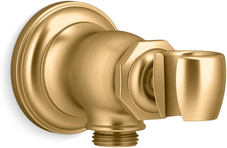 Kohler 72797-2MB Artifacts Wall Mounted Hand Shower Holder Vibrant Brushed Moderne Brass