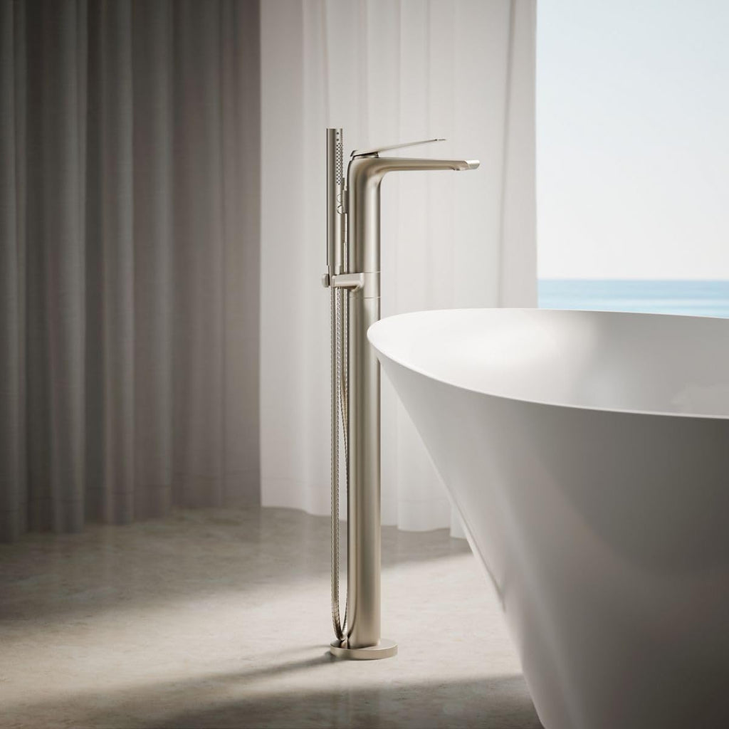 Kohler K-T97367-4-BN Avid Tub Faucet, Vibrant Brushed Nickel