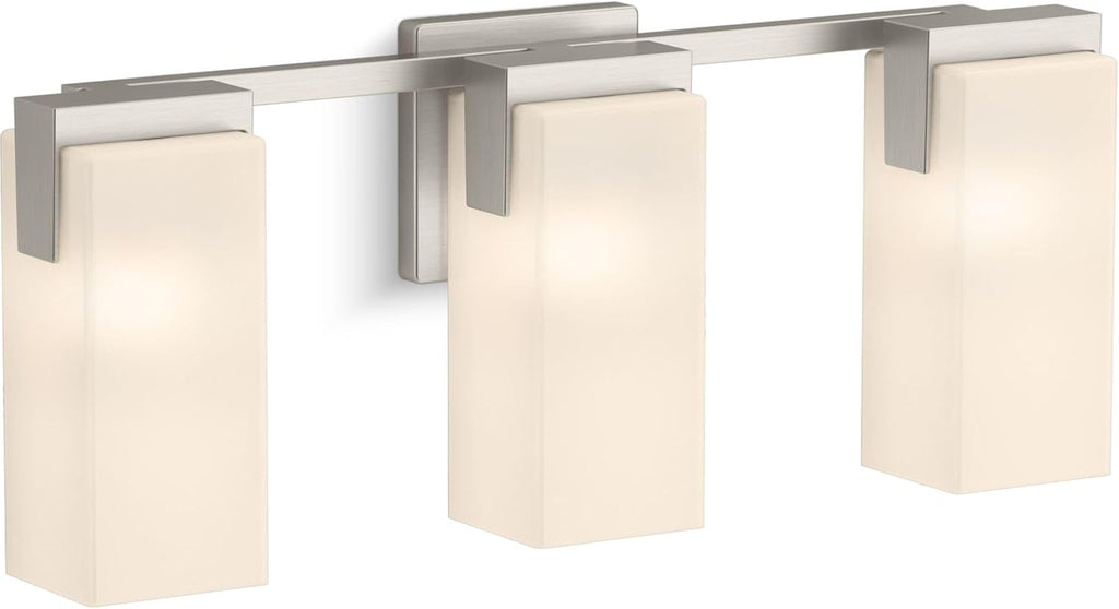 Kohler 3-Light Sconce - Honesty Collection Brushed Nickel