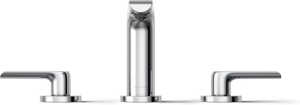 Kohler 97352-4-CP Avid® Widespread Bathroom Sink Faucet, 1.2 gpm, Polished Chrome