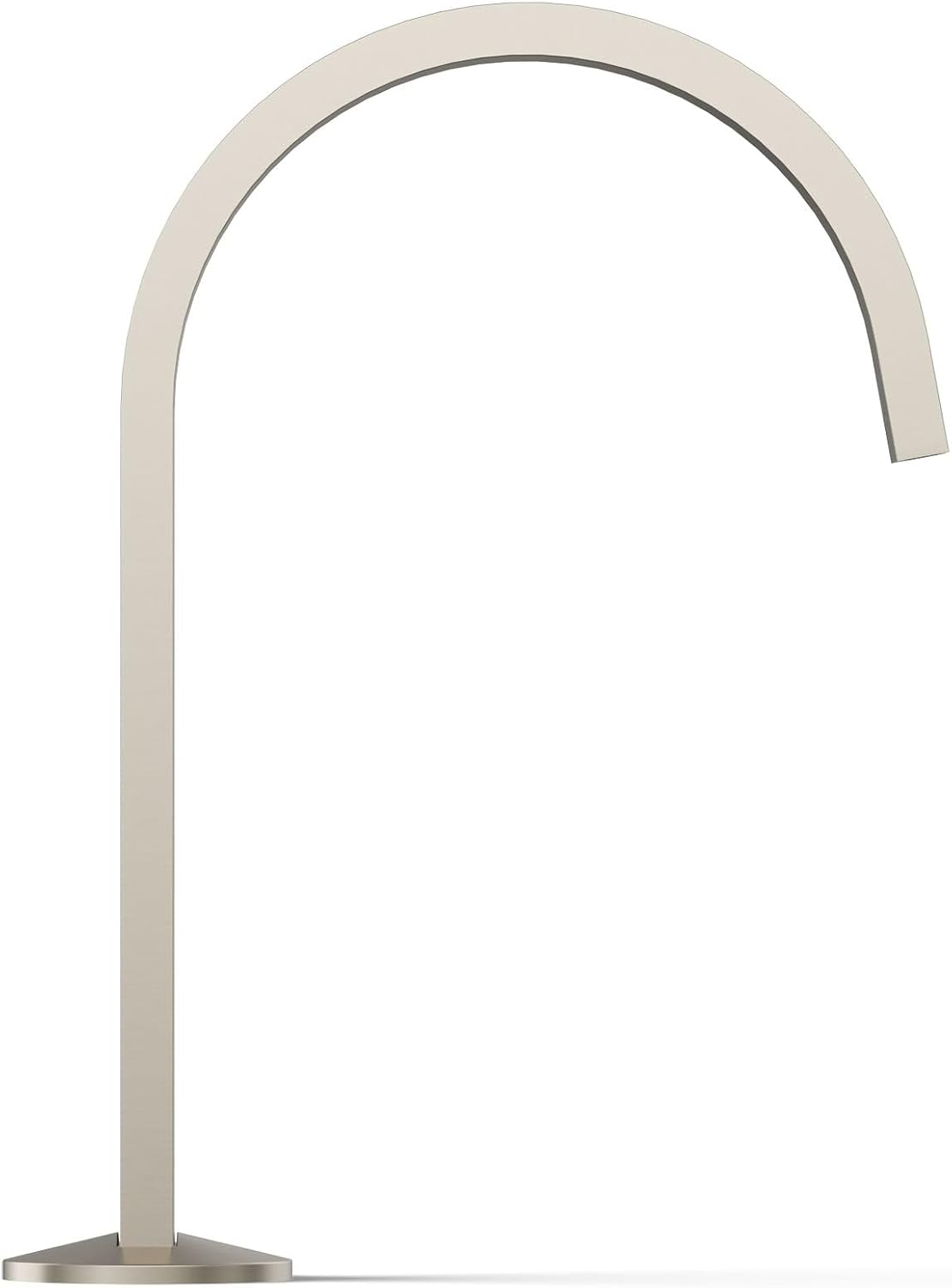Kohler 77968-BN Components® Bathroom Sink Faucet spout with Ribbon Design, 1.2 gpm, Vibrant Brushed Nickel