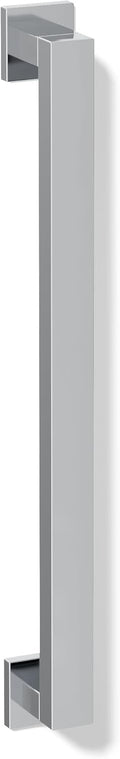 KOHLER K-23294-CP Square 18 Inch Grab Bar, Installation Hardware Included, 300lb Capacity, Polished Chrome