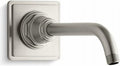 Kohler K-13136-BN 10-5/8' Wall Mount Shower Arm and Flange Brushed Nickel