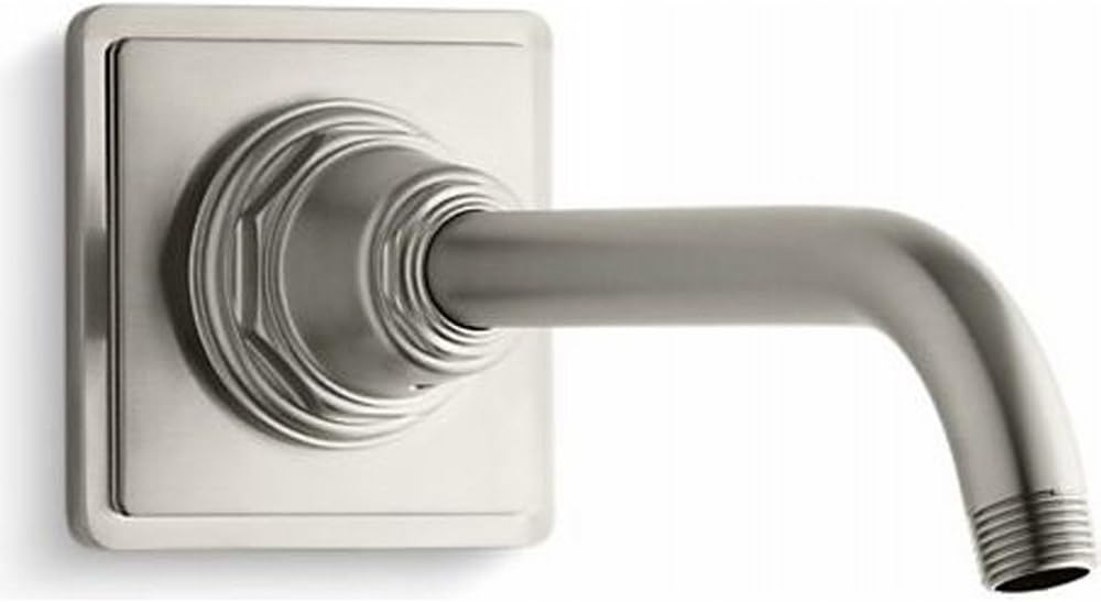 Kohler K-13136-BN 10-5/8' Wall Mount Shower Arm and Flange Brushed Nickel