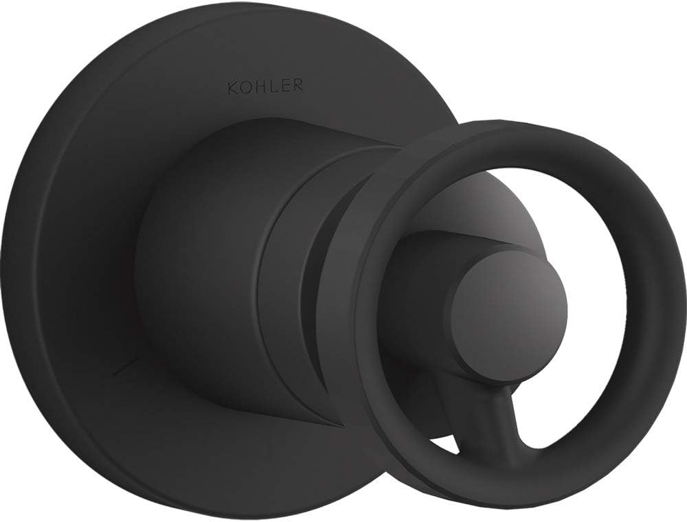 KOHLER Components™ transfer valve trim with Industrial handle