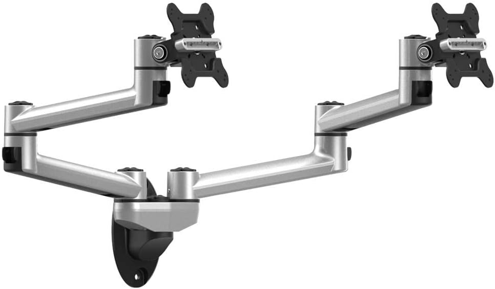 Dual Monitor Wall Mount for Apple Quick Release Dual Extension Arms (BL-AW42)