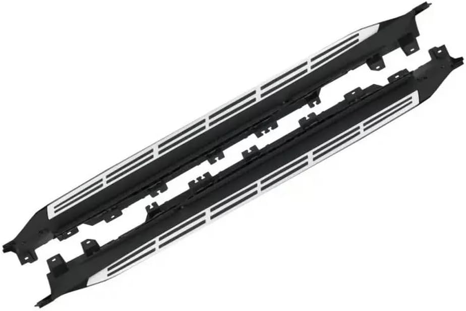 2PCS Fits for BMW X6 G06 2020 2021 2022 2023 2024 2025 Side Step Running Boards Compatible Silver Nerf Bar