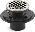 KOHLER Clearflo Round design tile-in shower drain