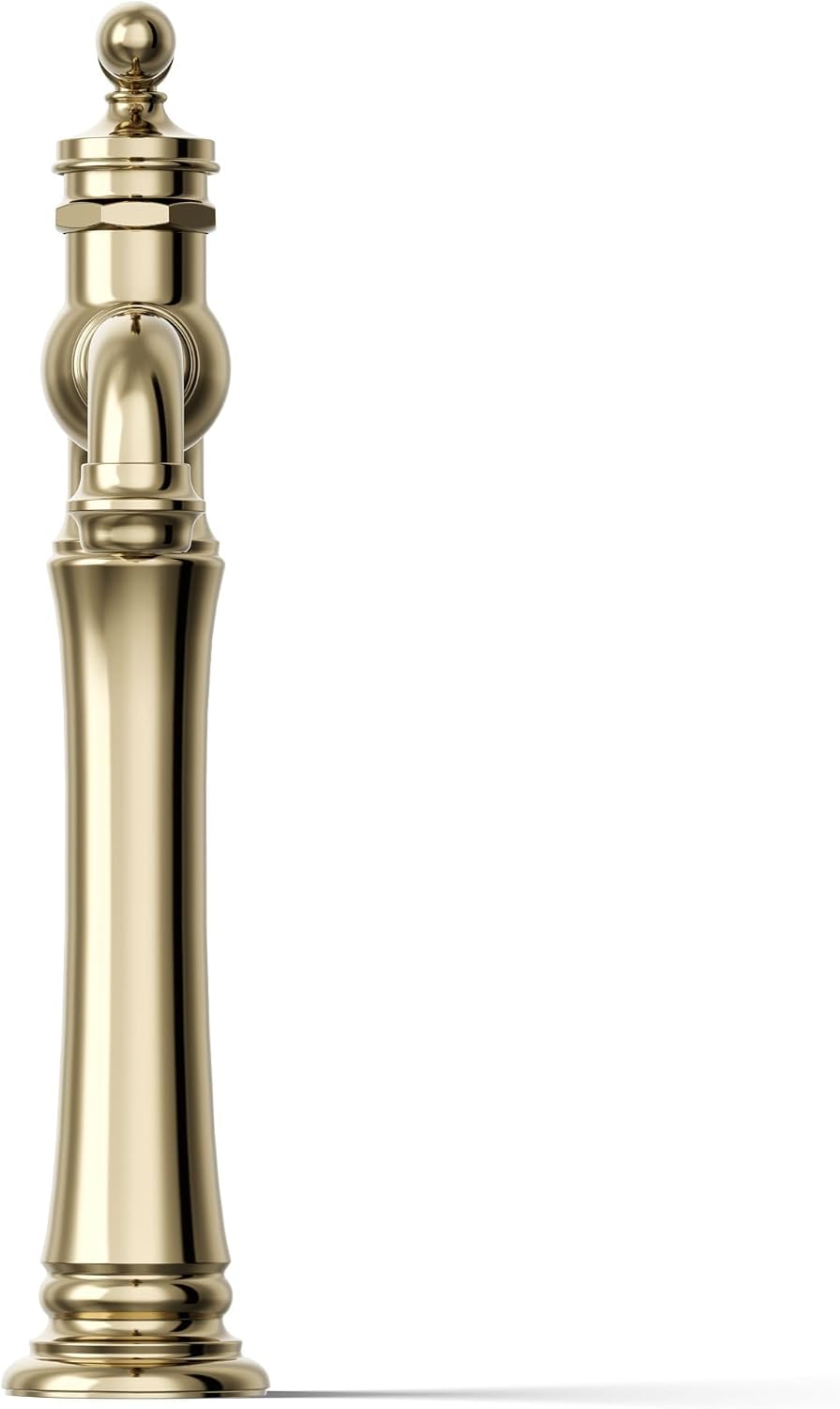 Kohler 72763-9M-AF Artifacts® Gentleman's® Single-Handle Bathroom Sink Faucet, 1.2 gpm, Vibrant French Gold