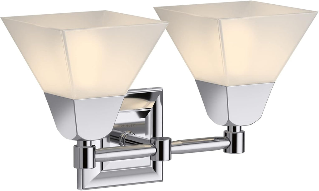 Kohler 2-Light Vanity - Brushed Nickel Memoirs