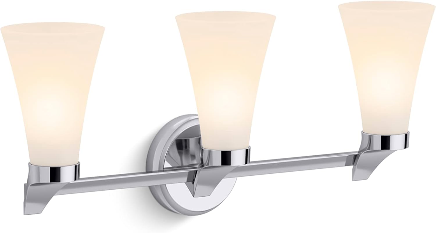 Kohler Simplice 3-Light Sconce - Brushed Nickel