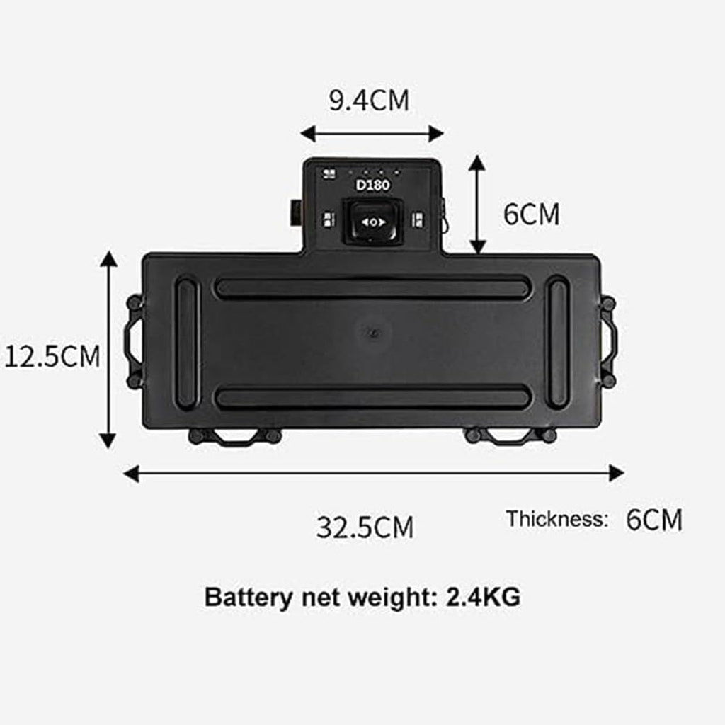 288W Electric Motorized Fin, 12V Thrust Surfboard Underwater Thruster, Surf & SUP Fin Battery Electric Fin Stand Up Paddle Board Motor for Kayak Fishing Boat Paddle Board
