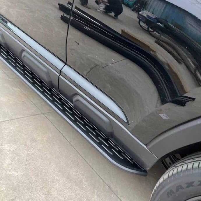 2Pcs Running Boards for Hyundai Tucson NX4 2022-2024, Fixed Side Steps Pedal,Vehicle Fixed Step Bars,Durable Aluminum Car Exterior Accessories with Brackets
