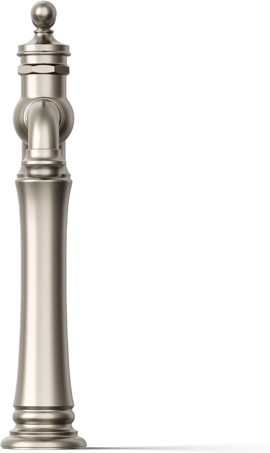 Kohler 72763-9M-BN Artifacts® Gentleman's® Single-Handle Bathroom Sink Faucet, 1.2 gpm, Vibrant Brushed Nickel