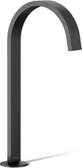 Kohler 77966-BL Components® Bathroom Sink Faucet spout with Ribbon Design, 1.2 gpm, Matte Black