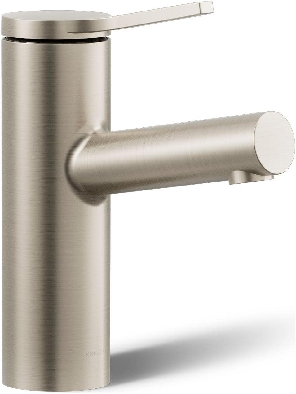 Kohler K-35048-4-BN Elate® Single-Handle Bathroom Sink Faucet, Bathroom Faucets, 1.2 GPM, Vibrant Brushed Nickel