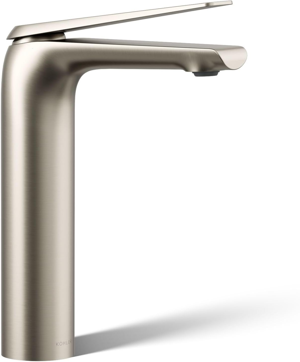 Kohler 97347-4-BN Avid® Tall Single-Handle Bathroom Sink Faucet, 1.2 gpm, Vibrant Brushed Nickel