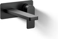 Kohler 22567-4-BL Parallel® Wall-Mount Single-Handle Bathroom Sink Faucet, 1.2 gpm, Matte Black