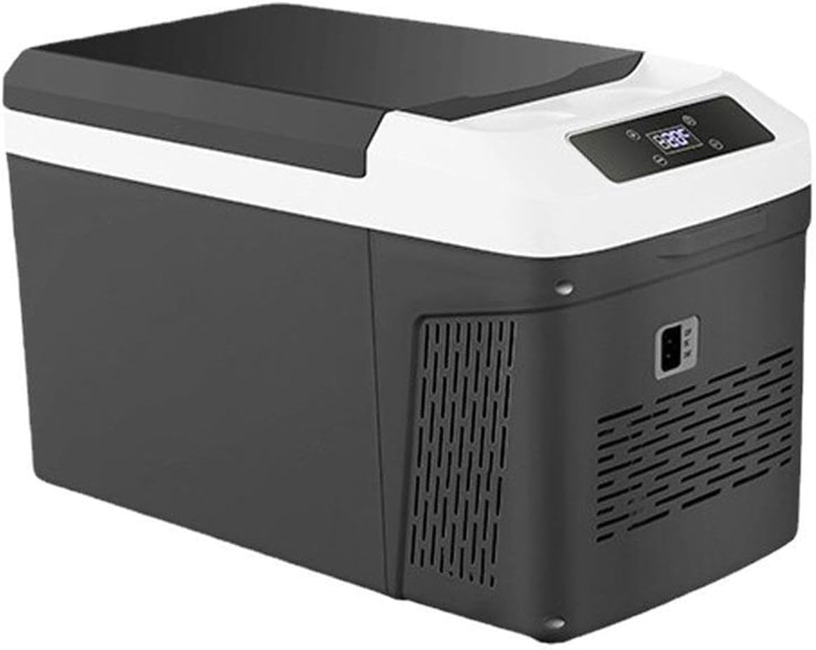 Car Refrigerator Compressor Refrigeration 12v/24v Car Home Dual-Purpose Refrigeration Car Truck Quick-Freezing Small Freezer for Skincare, Beverage, Food, Home, Office and Car