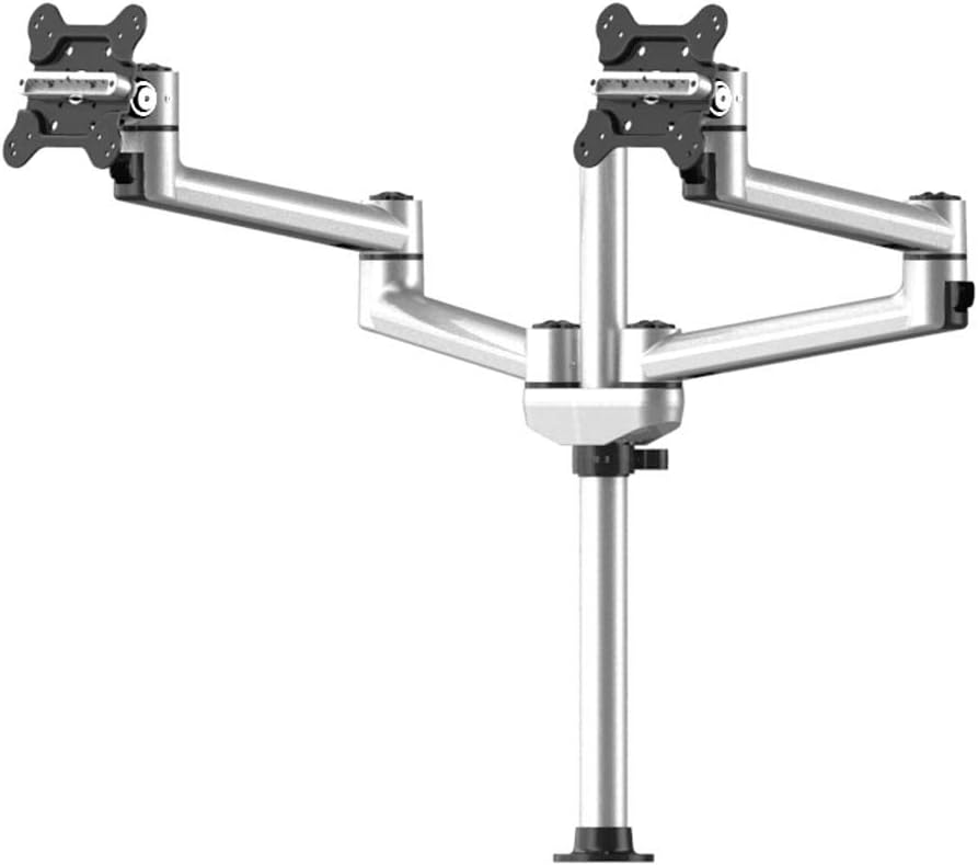 Dual Track Rail Mount for Apple Display with Quick Release Dual Arms (BL-AT101)