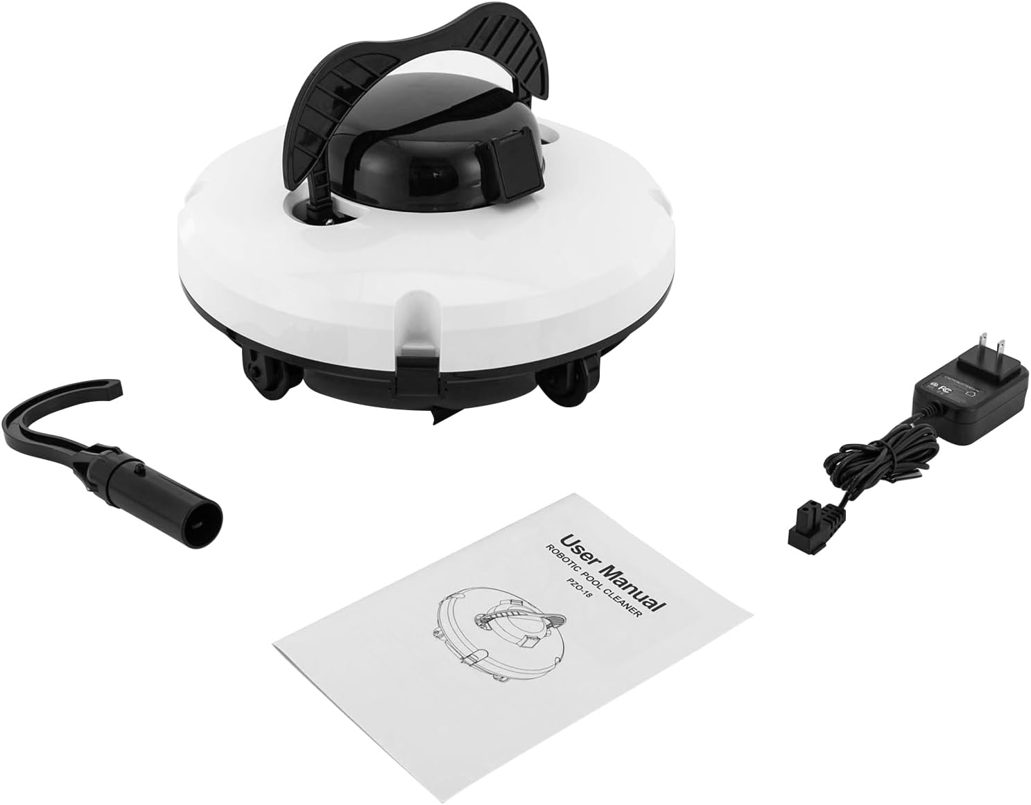 Cordless Pool Vacuum Cleaner for Above Ground Pools, Robotic Pool Cleaner Stronger Suction, 120 Mins Runtime, Automatic Robot Pool Cleaners Swimming Pool Cleaning Machine for Inground Pools