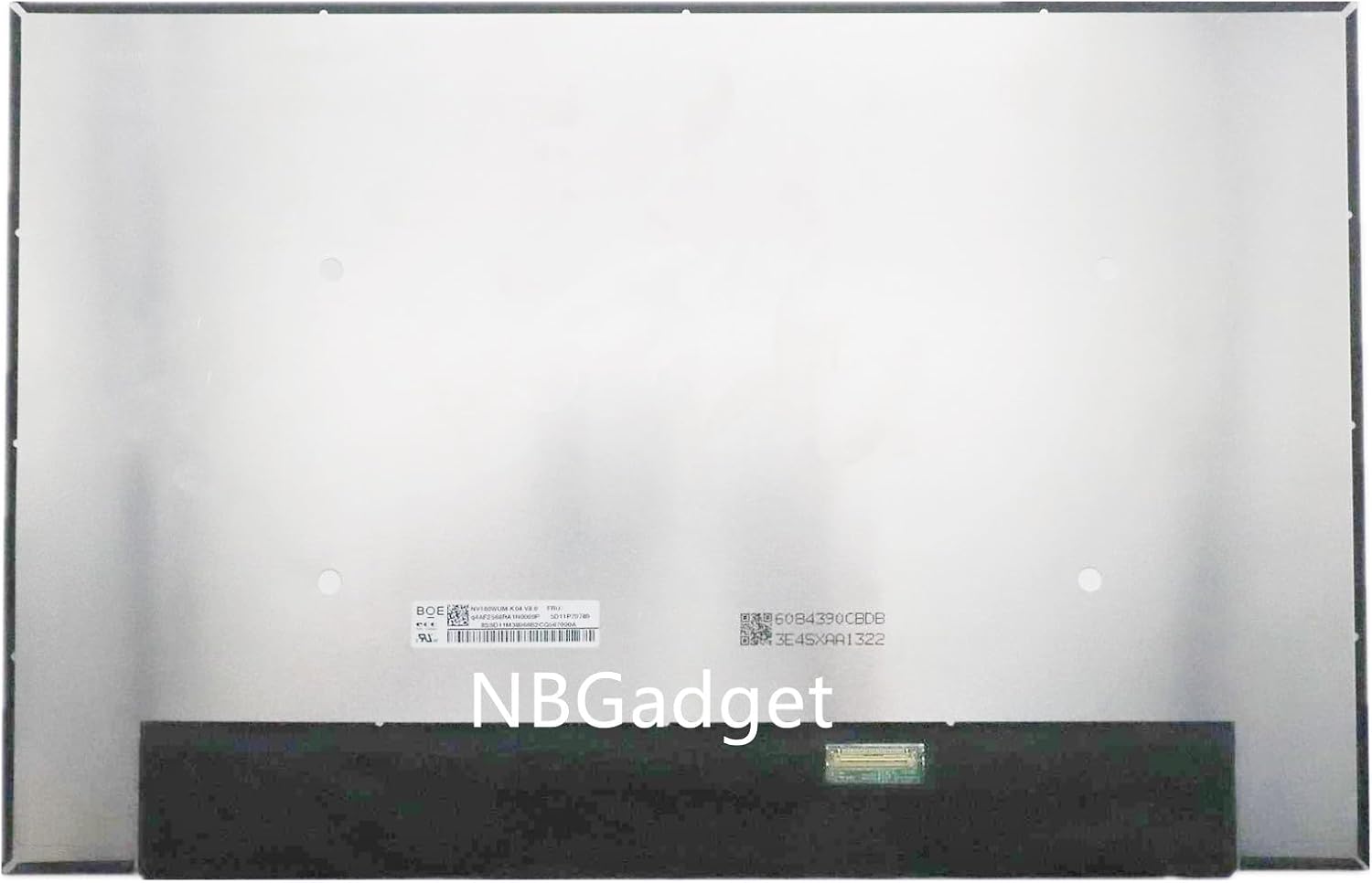 NV160WUM-K04 16.0' WUXGA 1920x1200 eDP 40 pins Connector LCD Touch Screen Display Replacement for Laptop