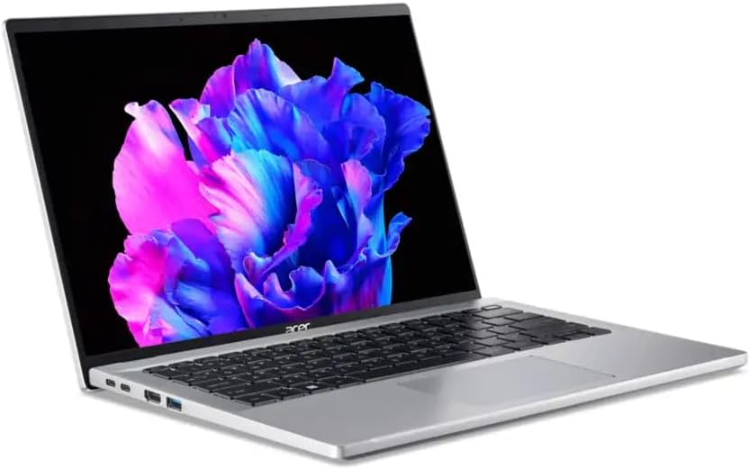 acer Swift Go 14 Laptop, Intel 10-Core i7-1355U, 14' WUXGA IPS Touchscreen, Intel Iris Xe Graphics, 16GB LPDDR5 512GB SSD, Backlit Keyboard, Thunderbolt 4, WiFi 6E, Win11 Home