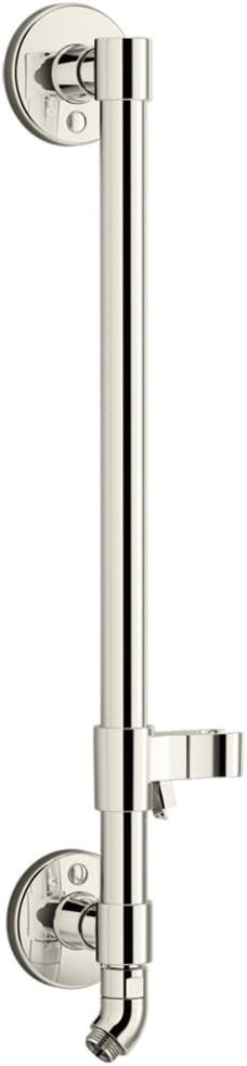 KOHLER K-45904-SN Hydrorail-H Shower Column, Vibrant Polished Nickel