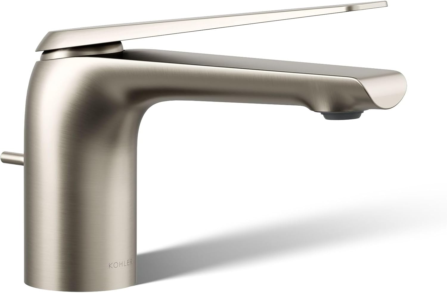 Kohler 97345-4-BN Avid® Single-Handle Bathroom Sink Faucet, 1.2 gpm, Vibrant Brushed Nickel