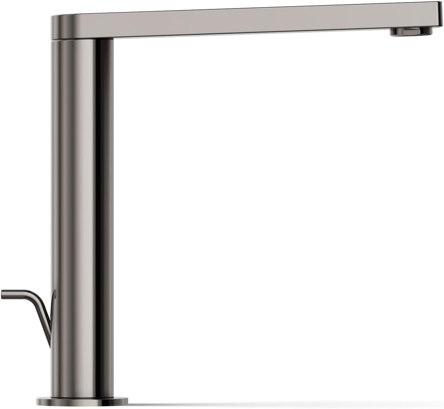 Kohler 73168-4-TT Composed® Tall Single-Handle Bathroom Sink Faucet with Lever Handle, 1.2 gpm, Vibrant Titanium