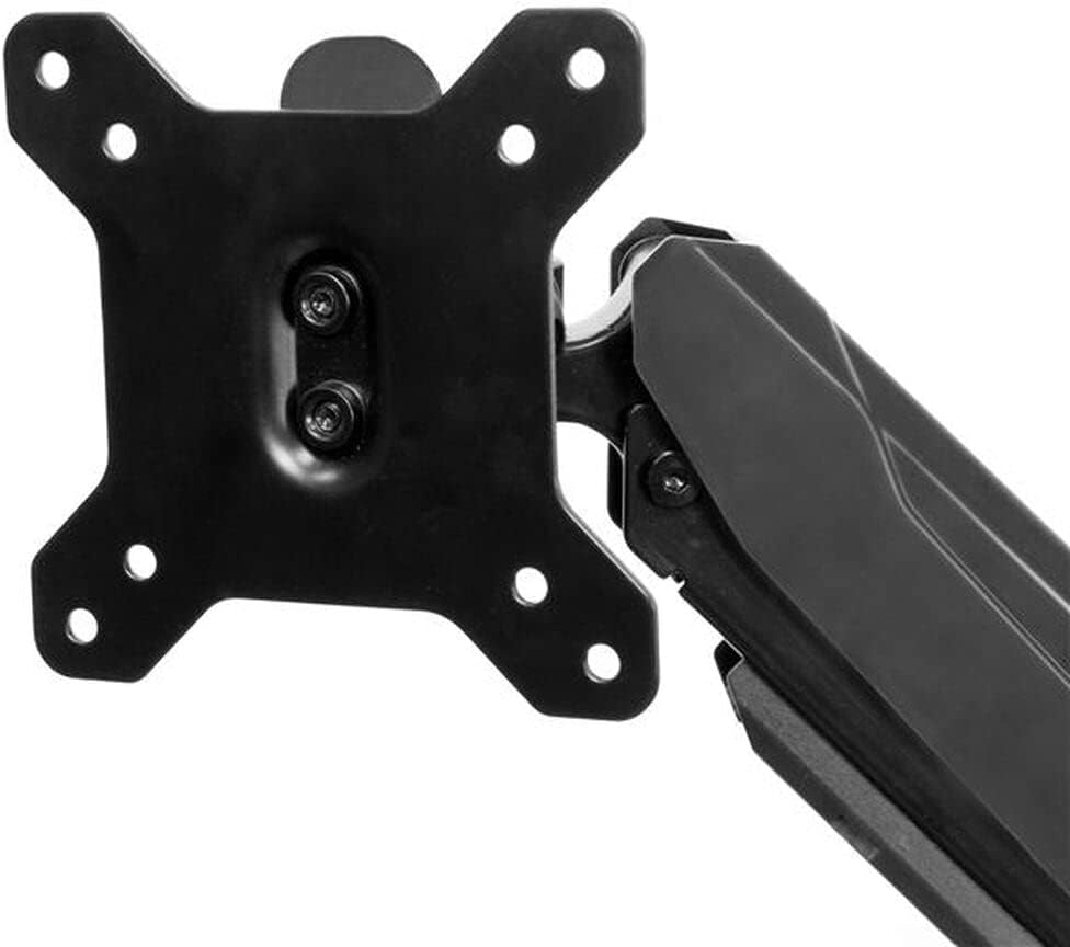 StarTech.com Desk Mount Dual Monitor Arm with USB/Audio, Desk Clamp Ergonomic VESA Mount for up to 32' (17.6lb/8kg) Displays