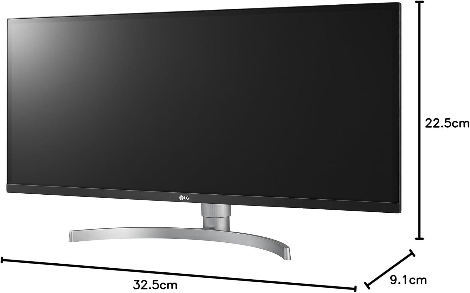 LG FHD 32-Inch Computer Monitor 32ML600M-B, IPS with HDR 10 Compatibility, Black