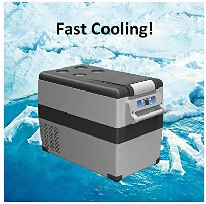45L Compressor Portable Car Refrigerator 12V Auto Fridge Quick Refrigeration Home Picnic Icebox