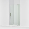 KOHLER pivot shower door, 74'H x 35-1/8-40'W, with 5/16' thick Crystal Clear glass