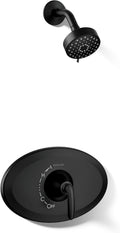 Kohler K-TS21947-4G-BL Remodel Rite-Temp Shower Trim Kit, 1.75 GPM, Matte Black