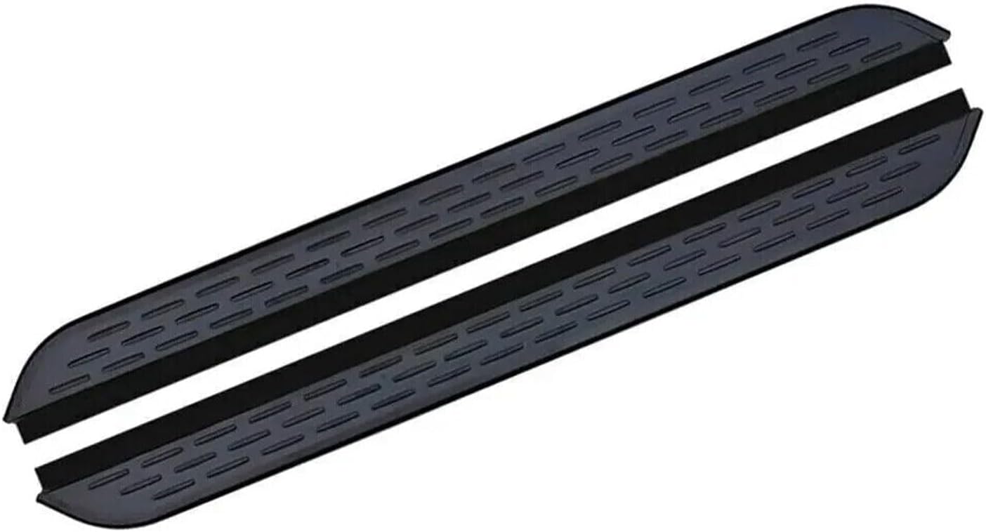 2Pcs Running Board Fit for Nissan Pathfinder 2022-2025, Fixed Side Steps Nerf Bar Pedal Protector Rail Board, Black Aluminum