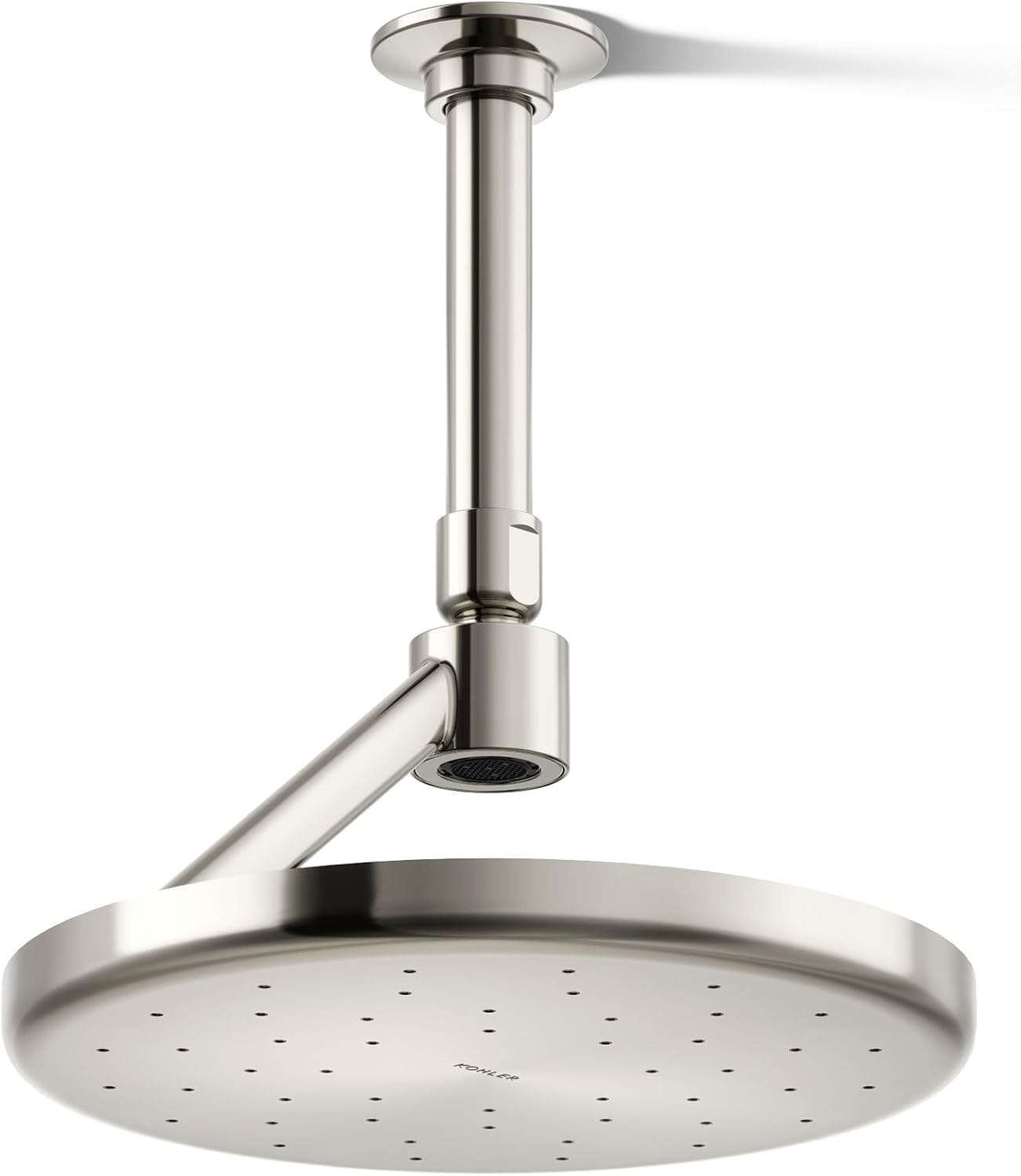 Kohler 26301-SN Statement® Open Rain iconic single-function rainhead,' 2.5 gpm, Vibrant Polished Nickel