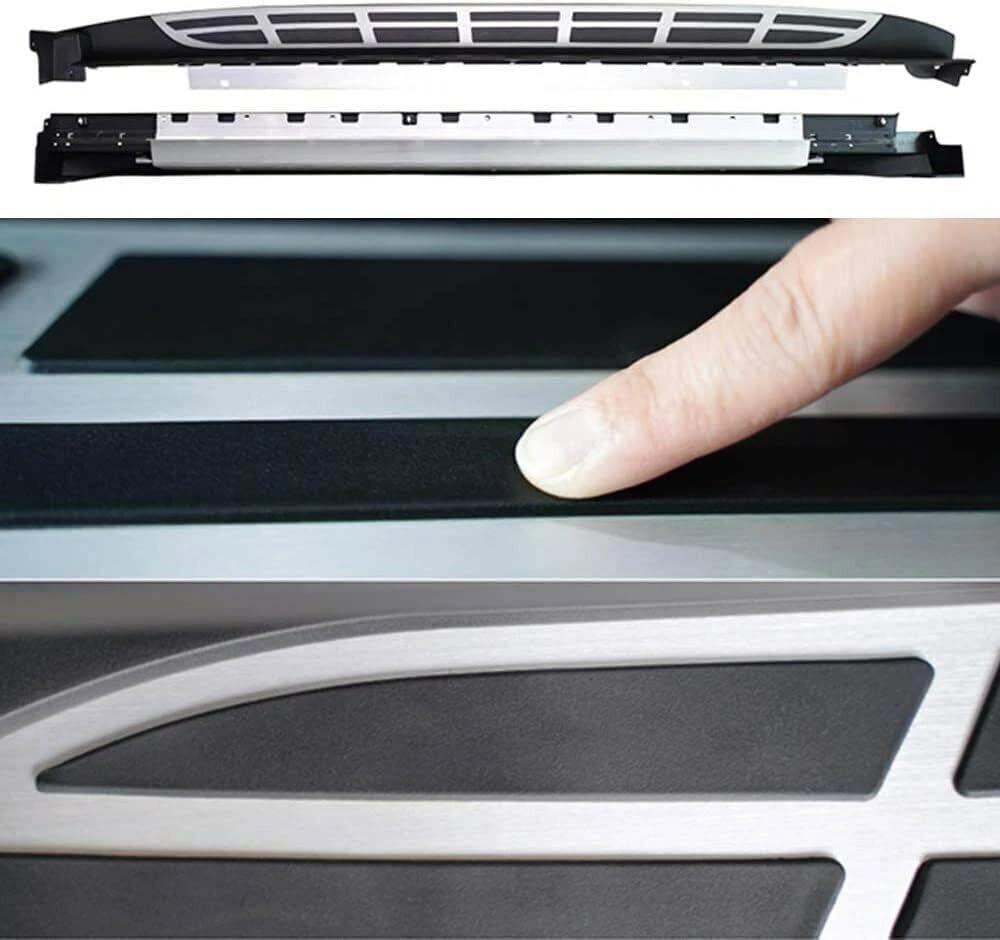 Running Boards for 2026 Hyundai Palisade, 2PCs Fixed Side Steps Side Pedal Rail Board | No Drill Bolt-On Kit | SUV Rail Board Accessories Silver (1 Set)