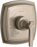 KOHLER TS16235-4-BV Margaux Rite-Temp Valve Trim with Lever Handle