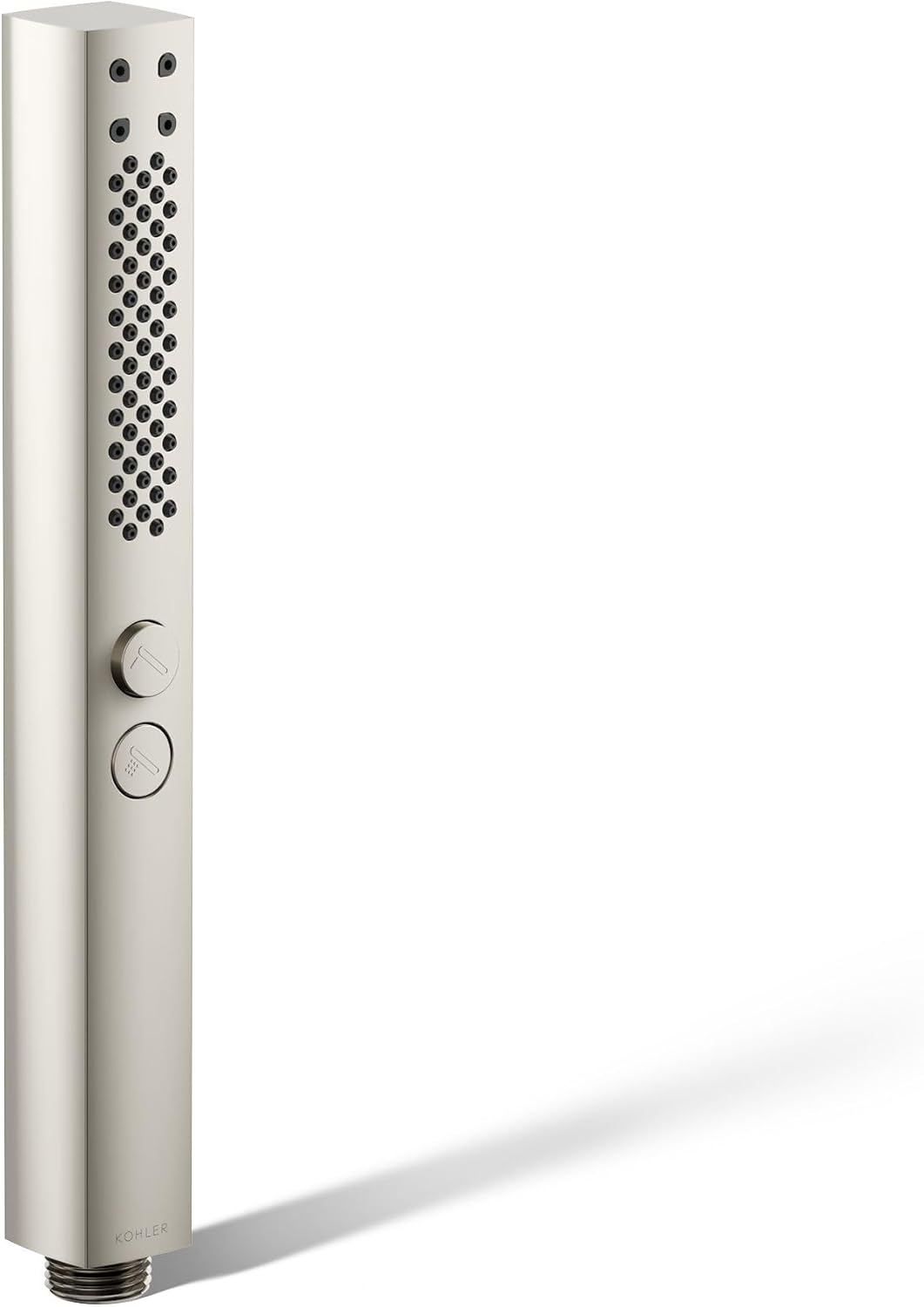 Kohler 21336-G-BN Shift®+ Square two-function handshower, 1.75 gpm, Vibrant Brushed Nickel