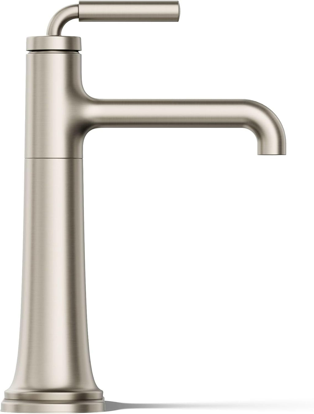 Kohler 26437-4-BN Tone™ Tall Single-Handle Bathroom Sink Faucet, 1.2 gpm, Vibrant Brushed Nickel