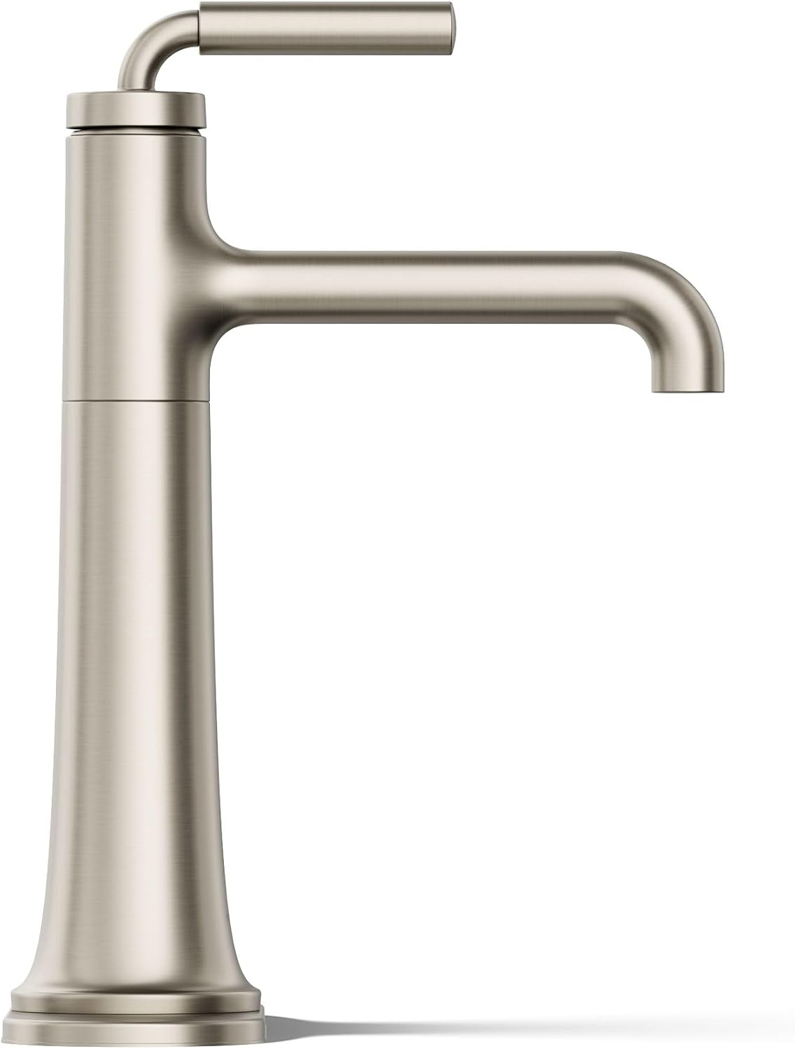 Kohler 26437-4-BN Tone™ Tall Single-Handle Bathroom Sink Faucet, 1.2 gpm, Vibrant Brushed Nickel