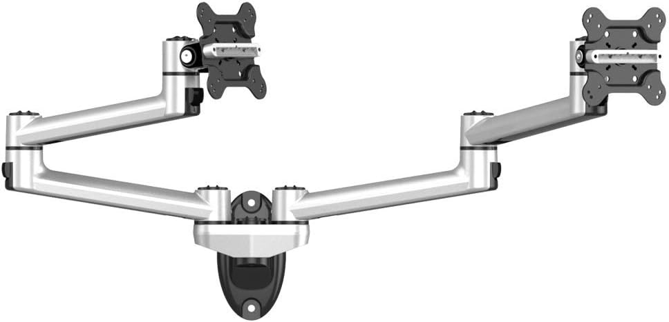 Dual Monitor Wall Mount for Apple Quick Release Dual Extension Arms (BL-AW42)