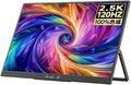 Portable Monitors 2.5K 16-inch 120Hz Portable Display for Laptops, Mobile Phones, and Extended Secondary Screens