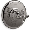 KOHLER TS72767-3-TT Artifacts Rite-Temp Valve Trim With Cross Handle, Vibrant Titanium