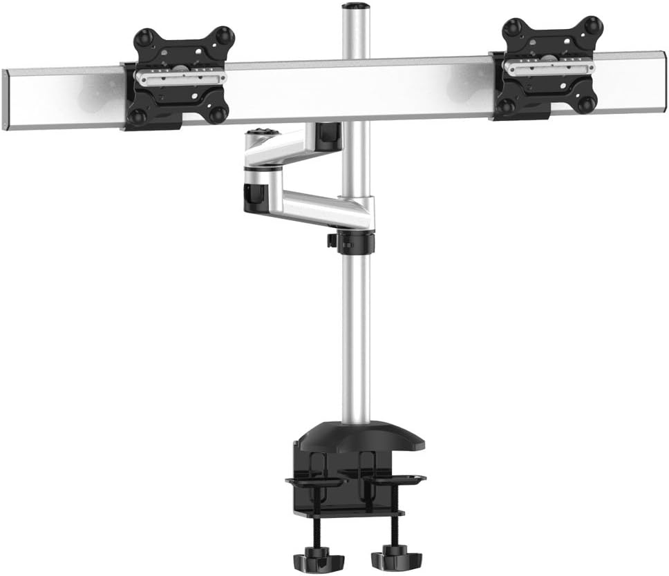 Dual Monitor Desk Mount for Apple Quick Release with Dual Arm (BL-AP27)