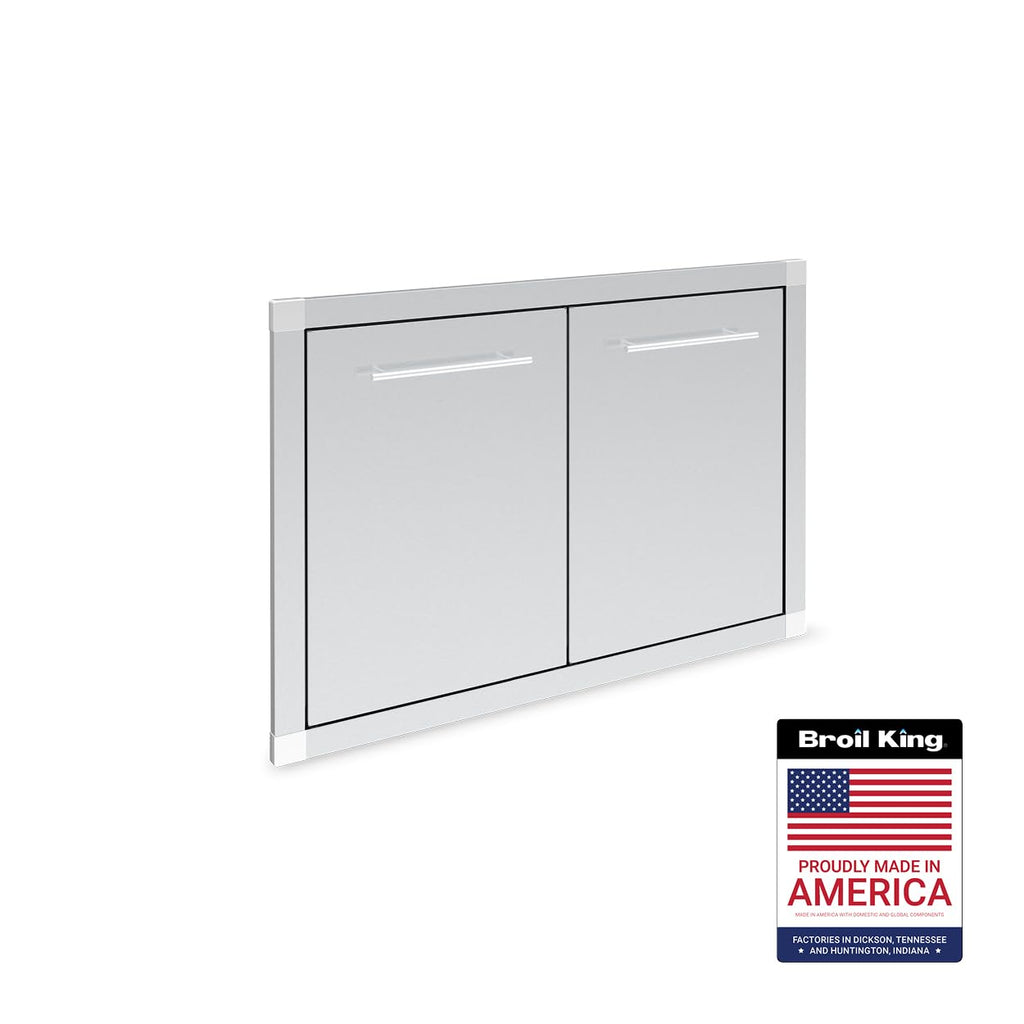 Broil King 800200 Double Door Assembly, Stainless Steel