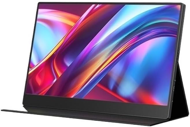 Portable Monitor for Laptop 15-inch Portable Monitor Full HD (1080p) 1920 X 1080, USB-C Connectivity Second Screen Portable Gaming Monitor