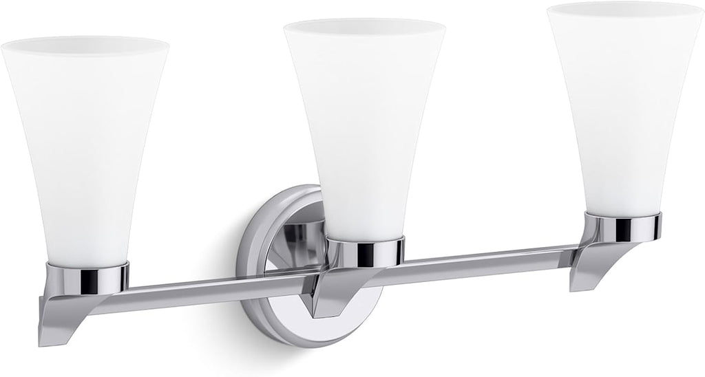 Kohler Simplice 3-Light Sconce - Brushed Nickel